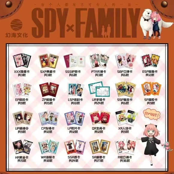 SPY x Family Colletion Trading Cards Booster Box Sealed - Picture 2 of 7
